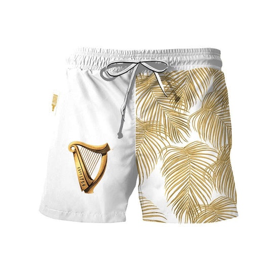 Guinness Tropical Fern Swim Trunks - VinoVogue.com