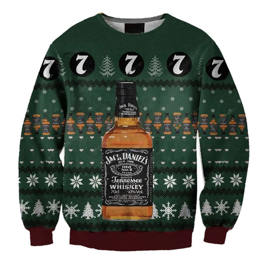 Jack Daniel Holiday Ugly Sweater - VinoVogue.com