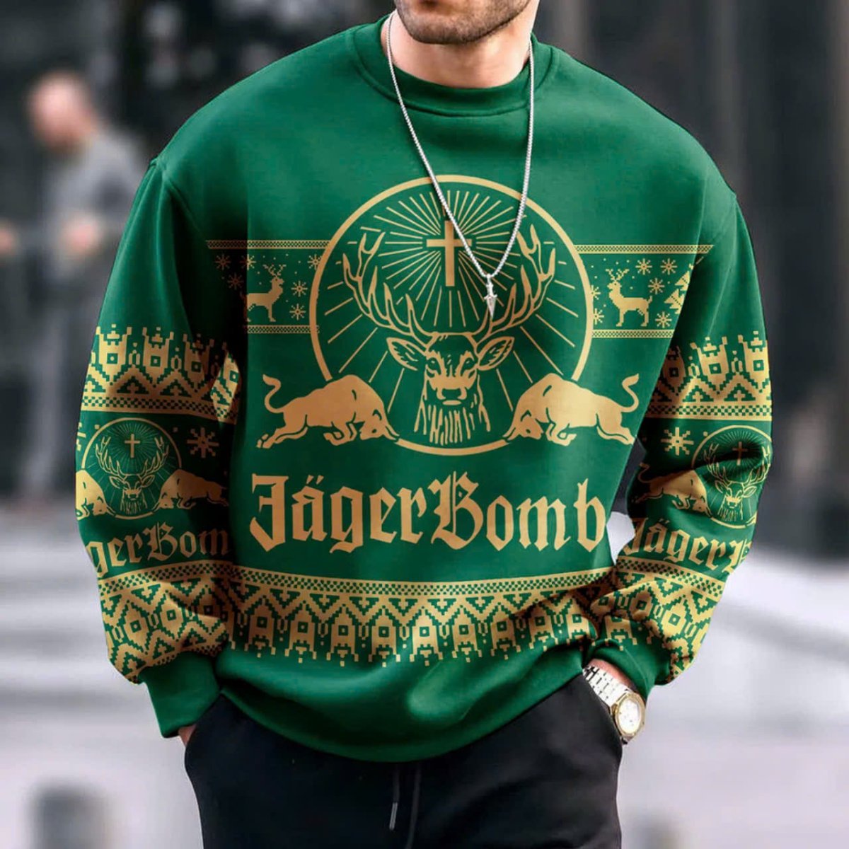 Jager Bomb Ugly Sweater - VinoVogue.com