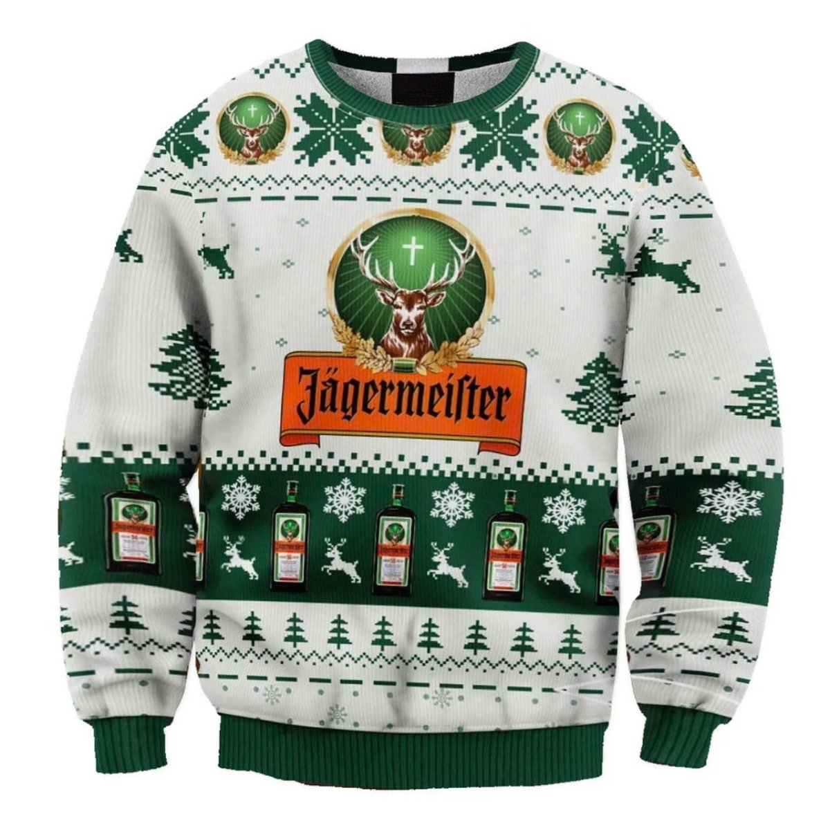 Jagermeister Christmas Ugly Sweater - VinoVogue.com