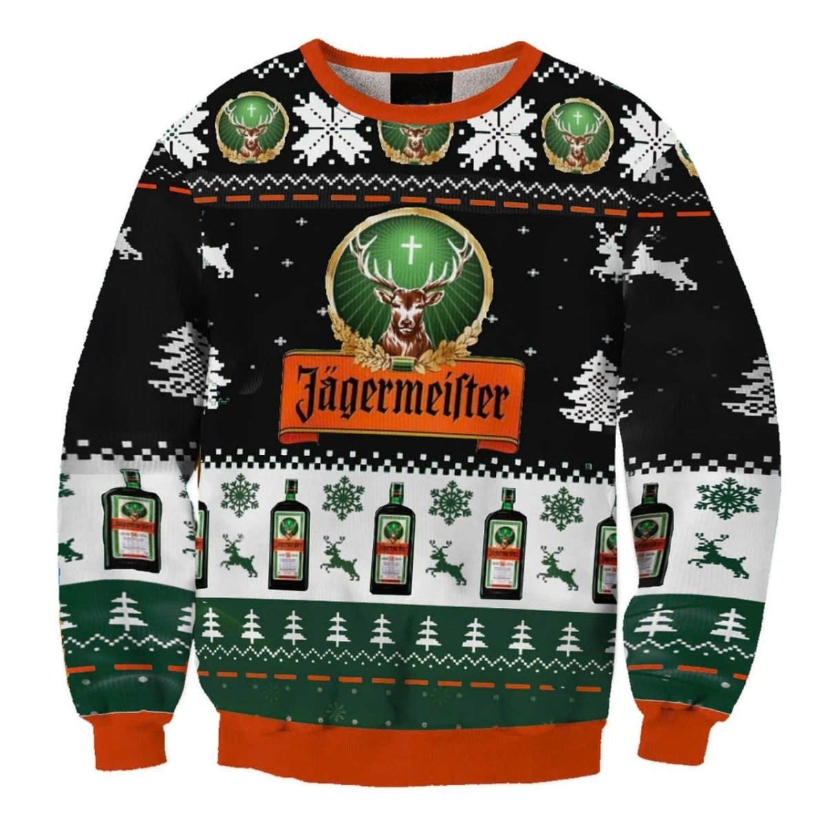 Jagermeister Christmas Ugly Sweater - VinoVogue.com