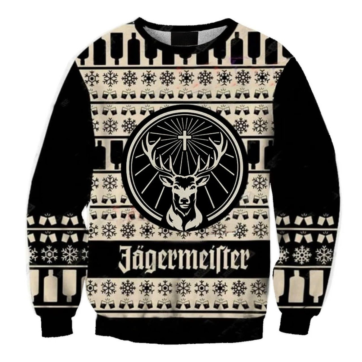 Jagermeister Holiday Ugly Sweater - VinoVogue.com