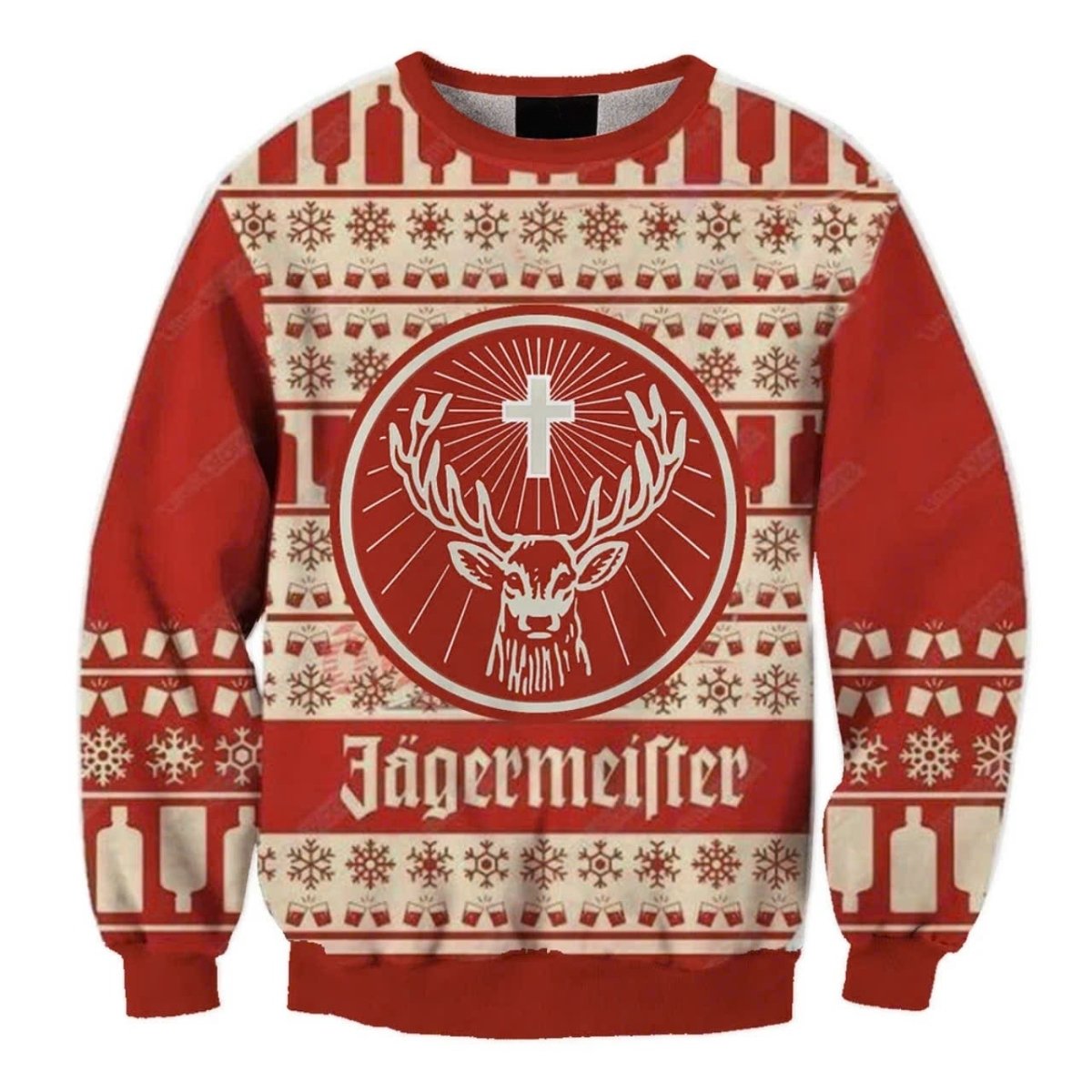 Jagermeister Holiday Ugly Sweater - VinoVogue.com