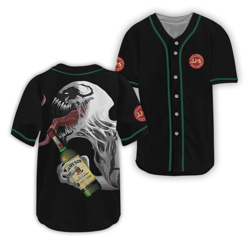 Jameson Anti - Venom Baseball Jersey - VinoVogue.com