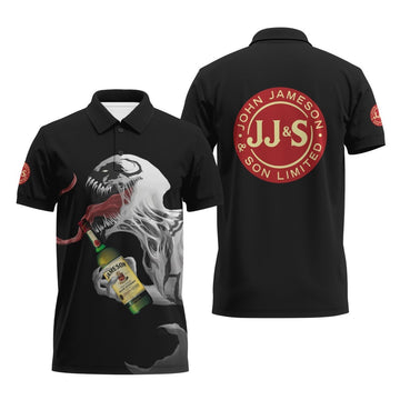 Jameson Is Anti - Venom Drink Polo Shirt - VinoVogue.com