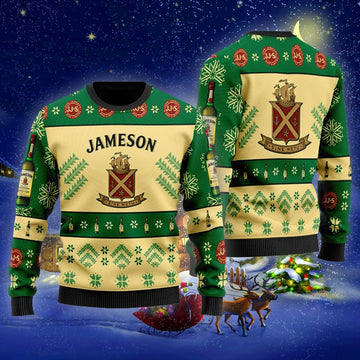 Jameson Xmas Ugly Sweater - VinoVogue.com