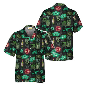 Jameson Tropical Hibiscus Flower Hawaiian Shirt - VinoVogue.com