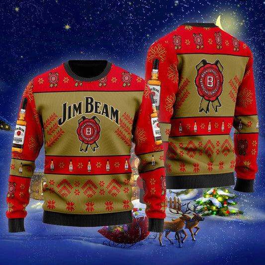 Jim Beam Xmas Ugly Sweater - VinoVogue.com