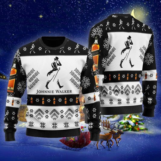 Johnnie Walker Xmas Ugly Sweater - VinoVogue.com