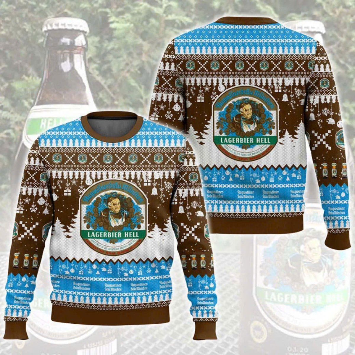 Langerbier Hell Christmas Holiday Ugly Sweater - VinoVogue.com