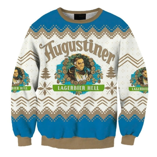 Langerbier Hell Christmas Star Ugly Sweater - VinoVogue.com