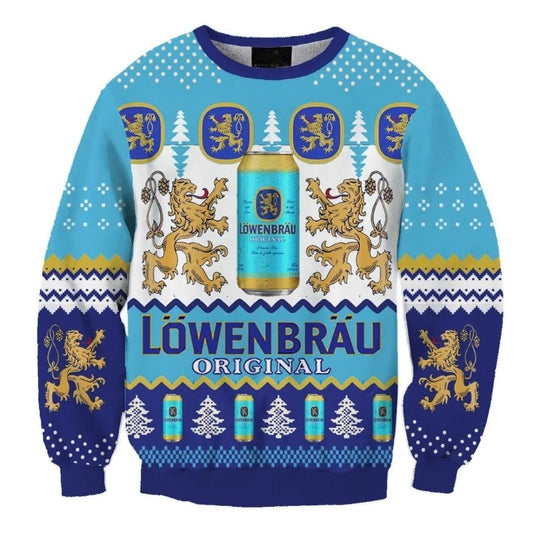 Lowen Brau Christmas Ugly Sweater - VinoVogue.com