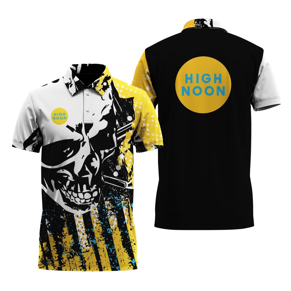 High Noon Skull Legend Polo Shirt - VinoVogue.com