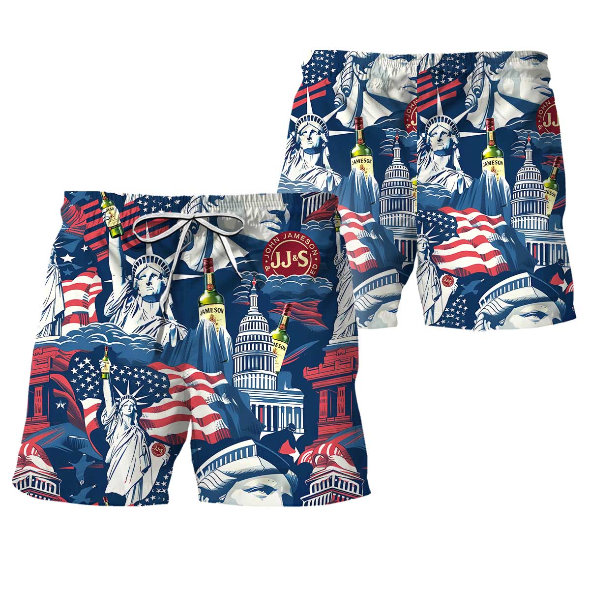 American Liberties Holding Jameson Swim Trunks - VinoVogue.com