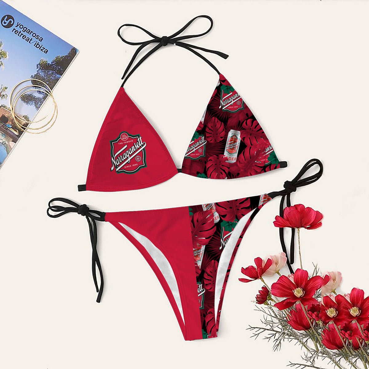 Narragansett Triangle Beach Bikini - VinoVogue.com