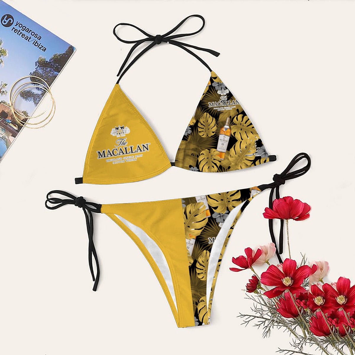 Macallan Triangle Beach Bikini - VinoVogue.com