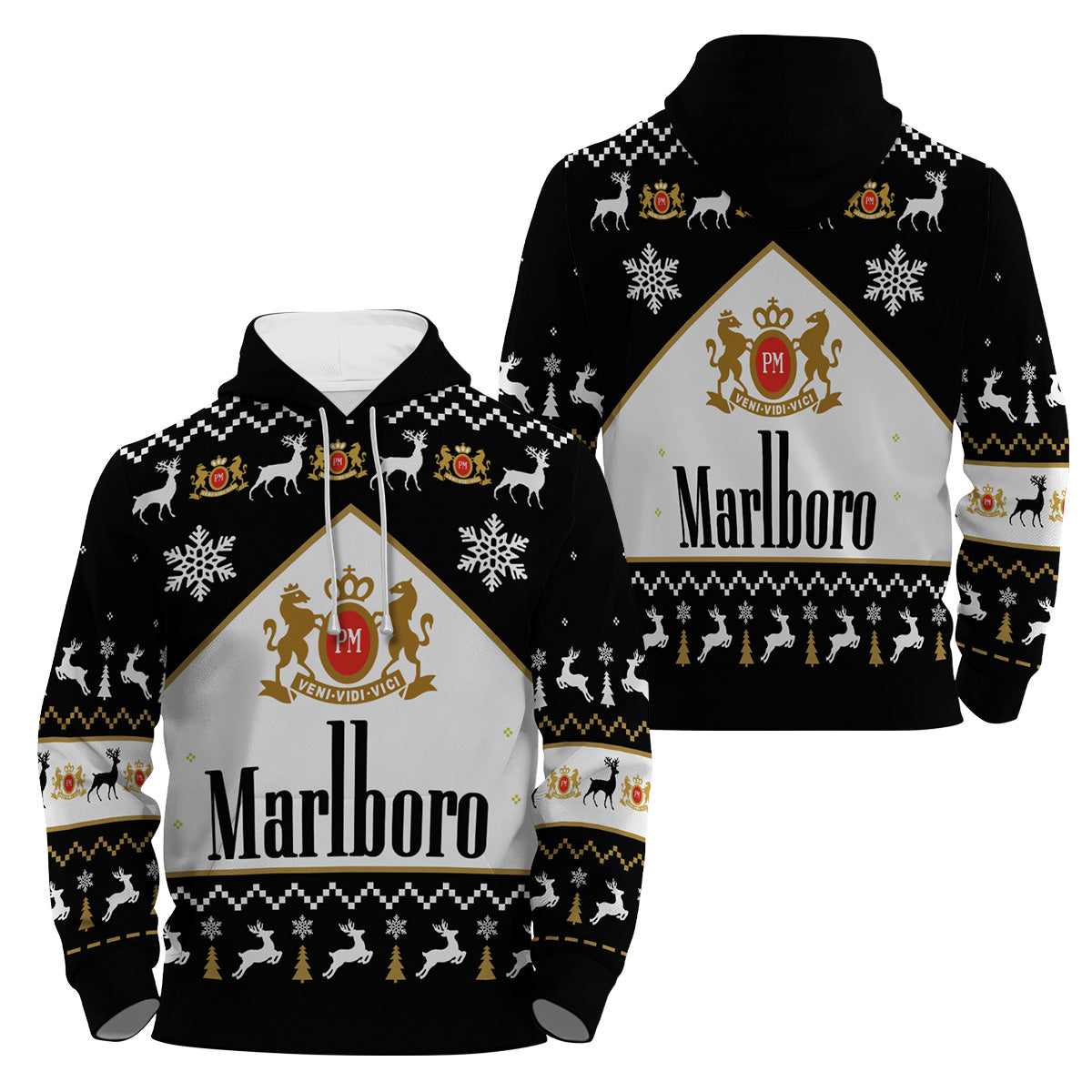 Marlboro Christmas Pullover & Zip Hoodie