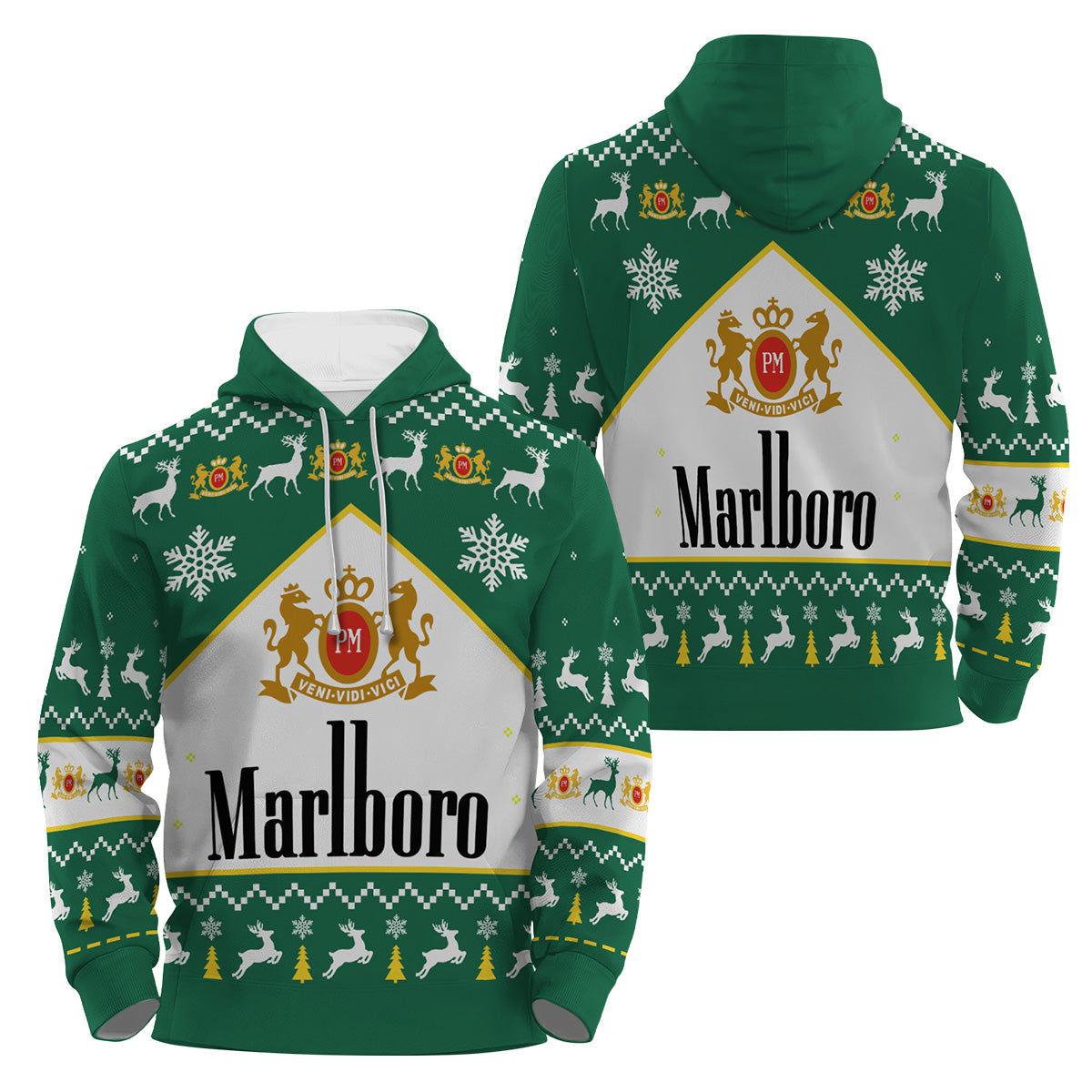Marlboro Christmas Pullover & Zip Hoodie