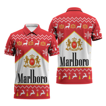 Marlboro Christmas Polo Shirt