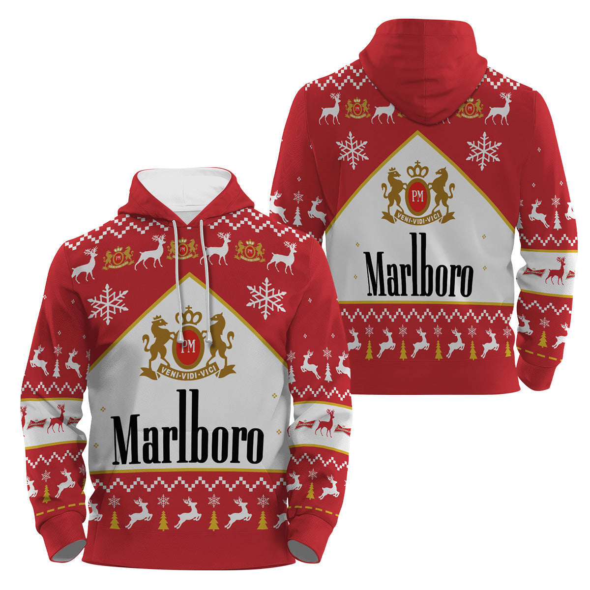 Marlboro Christmas Pullover & Zip Hoodie