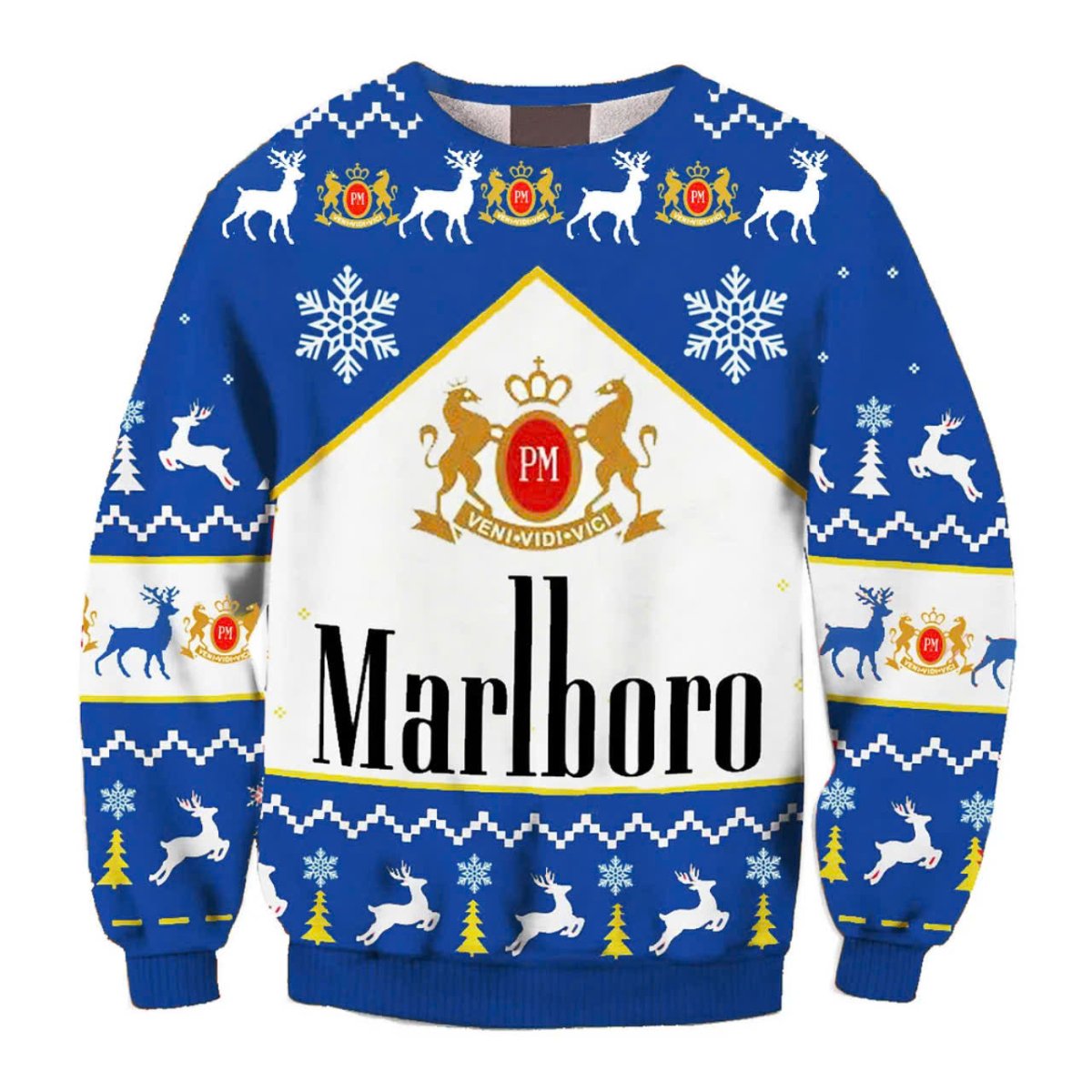 Marlboro Christmas Ugly Sweater - VinoVogue.com