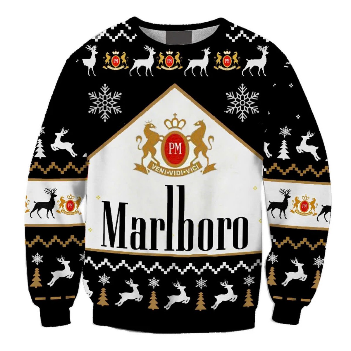 Marlboro Christmas Ugly Sweater - VinoVogue.com