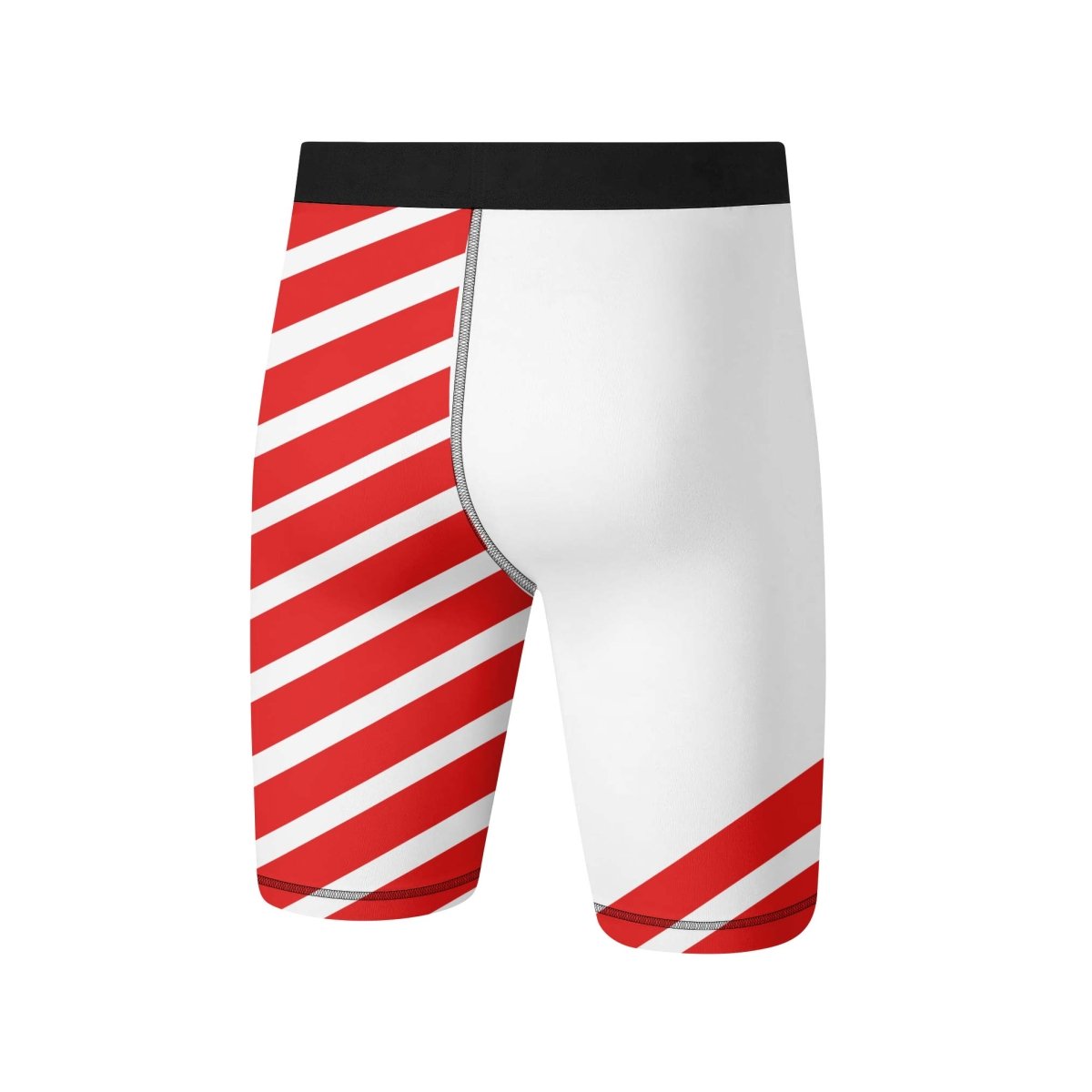 Marlboro Diagonal Stripe Compression Shorts - VinoVogue.com