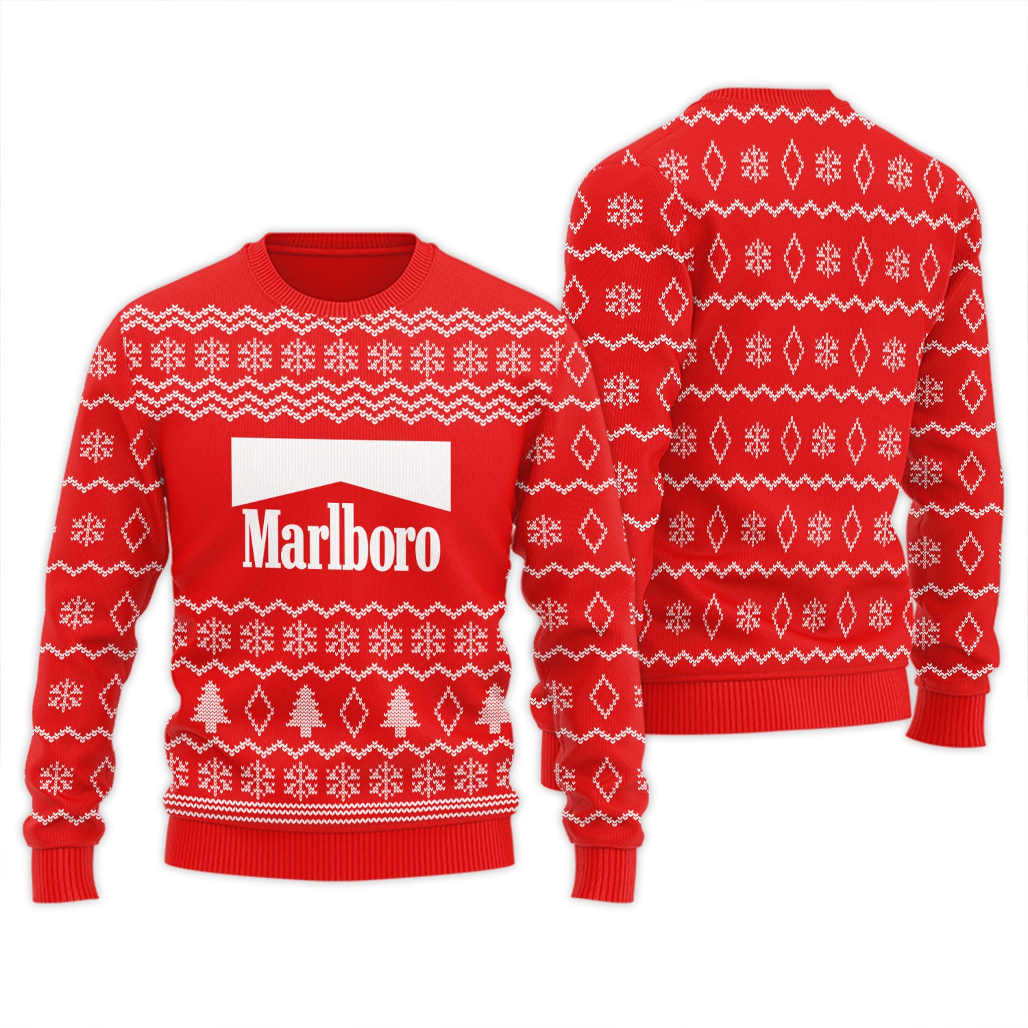 Marlboro Winter Festive Ugly Sweater
