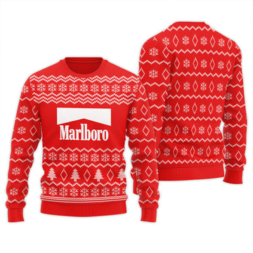 Marlboro Winter Festive Ugly Sweater