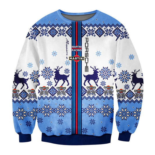 Martini Christmas Holiday Ugly Sweater - VinoVogue.com