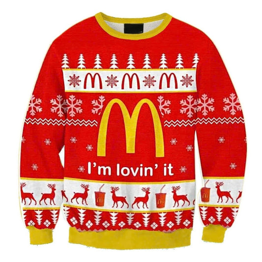 Mcdonald Christmas Ugly Sweater - VinoVogue.com