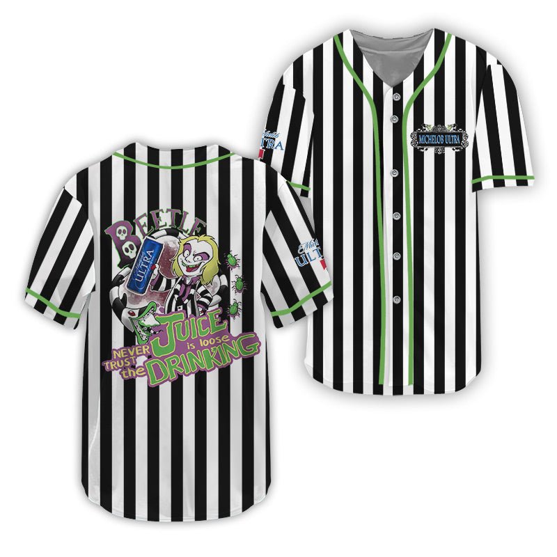 Michelob Ultra Beetlejuice Baseball Jersey - VinoVogue.com