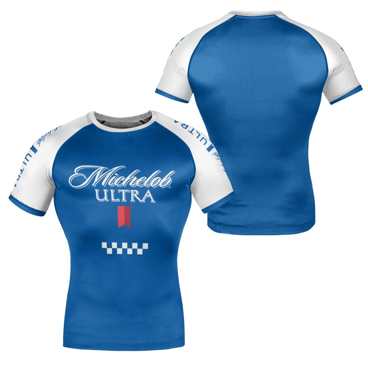 Michelob Ultra Blue Rash Guard - VinoVogue.com