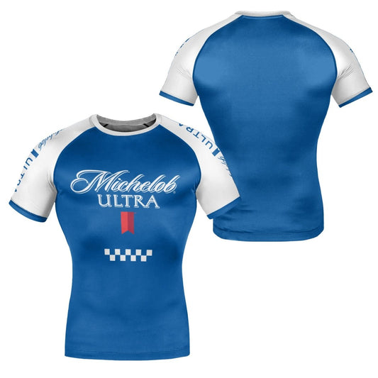 Michelob Ultra Blue Rash Guard - VinoVogue.com