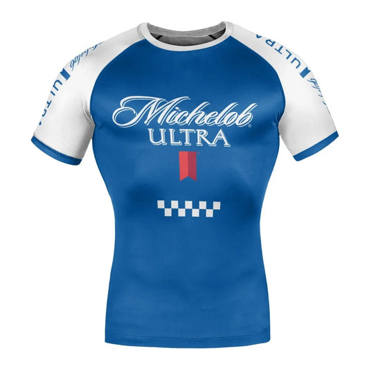 Michelob Ultra Blue Rash Guard - VinoVogue.com