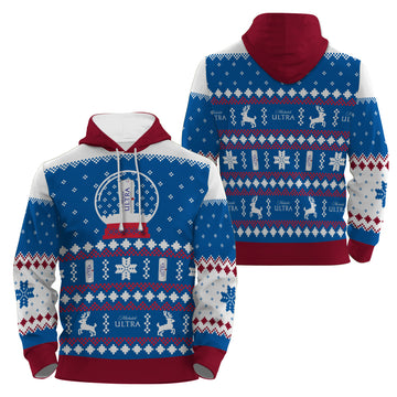 Michelob Ultra Christmas Crystal Ball Pullover & Zip Hoodie