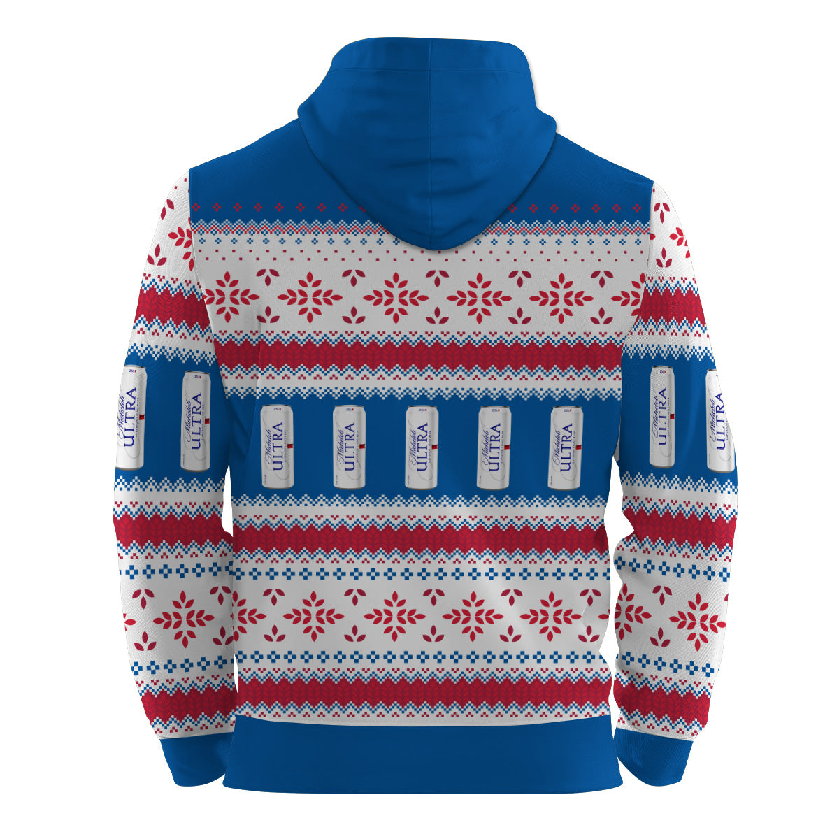 Michelob Ultra Festive Holiday Pullover & Zip Hoodie
