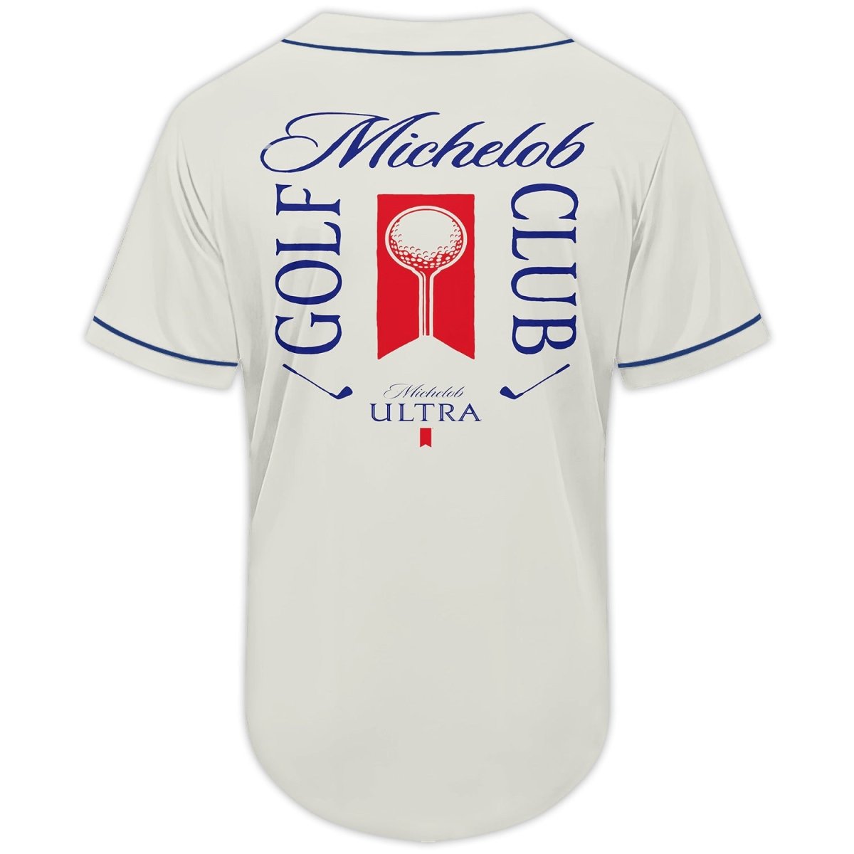 Michelob Ultra Golf Club Baseball Jersey - VinoVogue.com