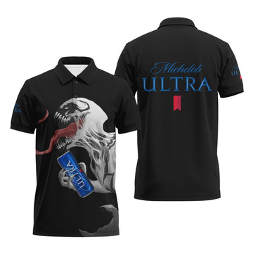 Michelob Ultra Is Anti - Venom Drink Polo Shirt - VinoVogue.com