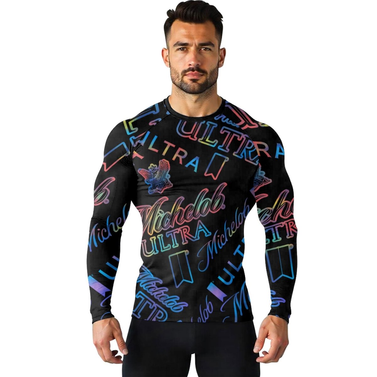 Michelob Ultra Retro Rash Guard - VinoVogue.com