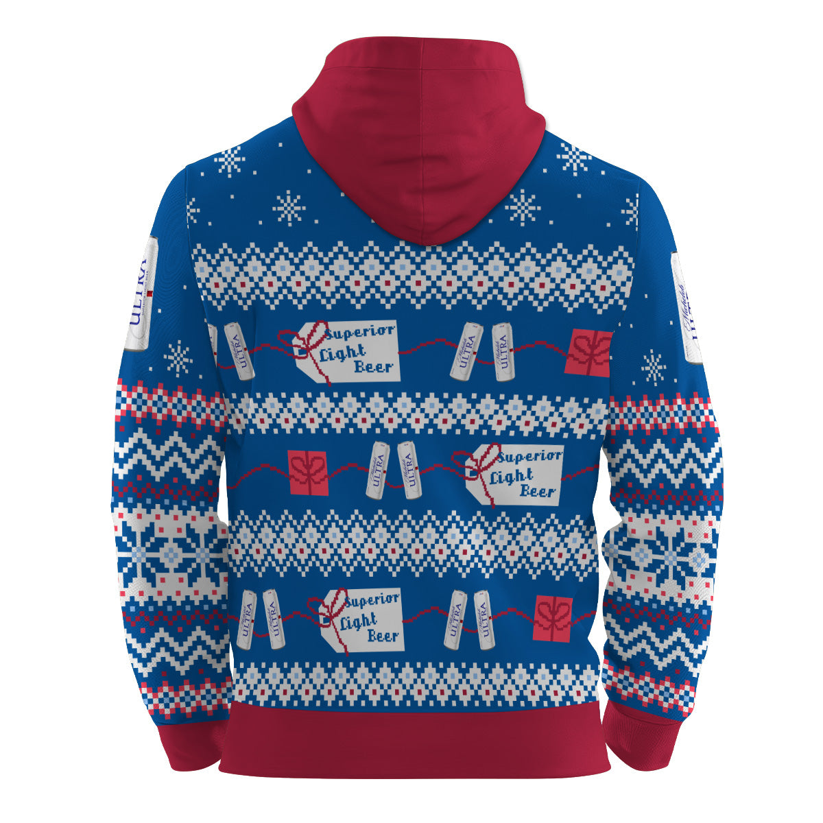 Michelob Ultra Tis The Season Pullover & Zip Hoodie