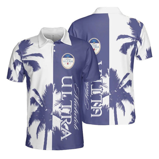 Michelob Ultra Tropical Polo Shirt - VinoVogue.com