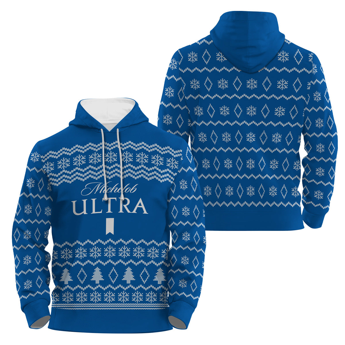 Michelob Ultra Winter Festive Pullover & Zip Hoodie