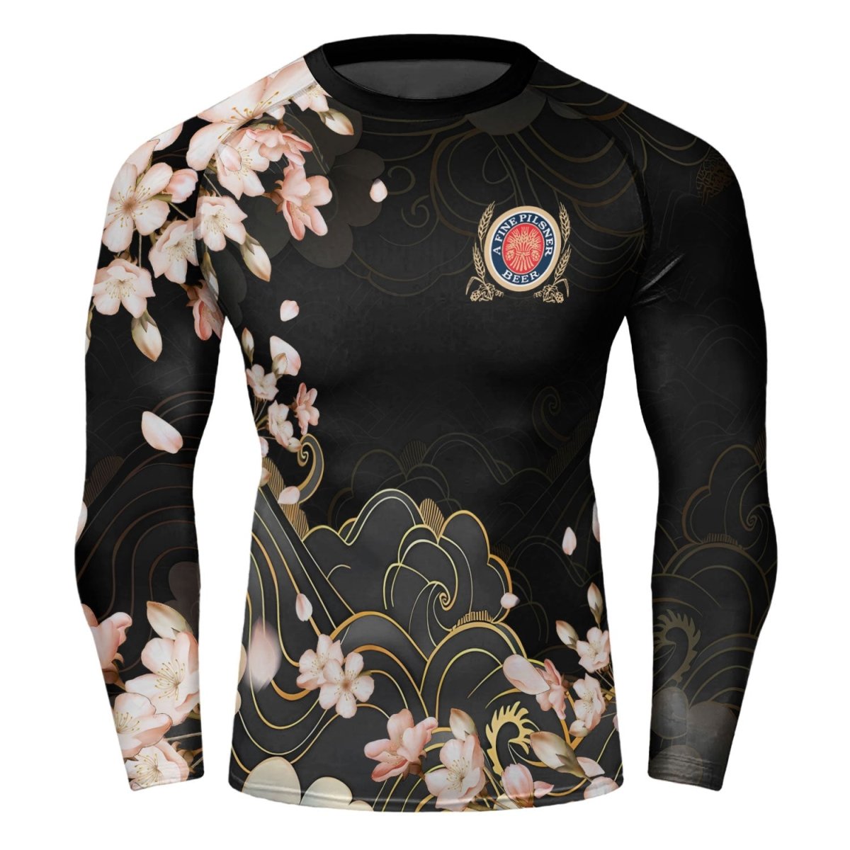 Miller Lite Blossom Rash Guard - VinoVogue.com