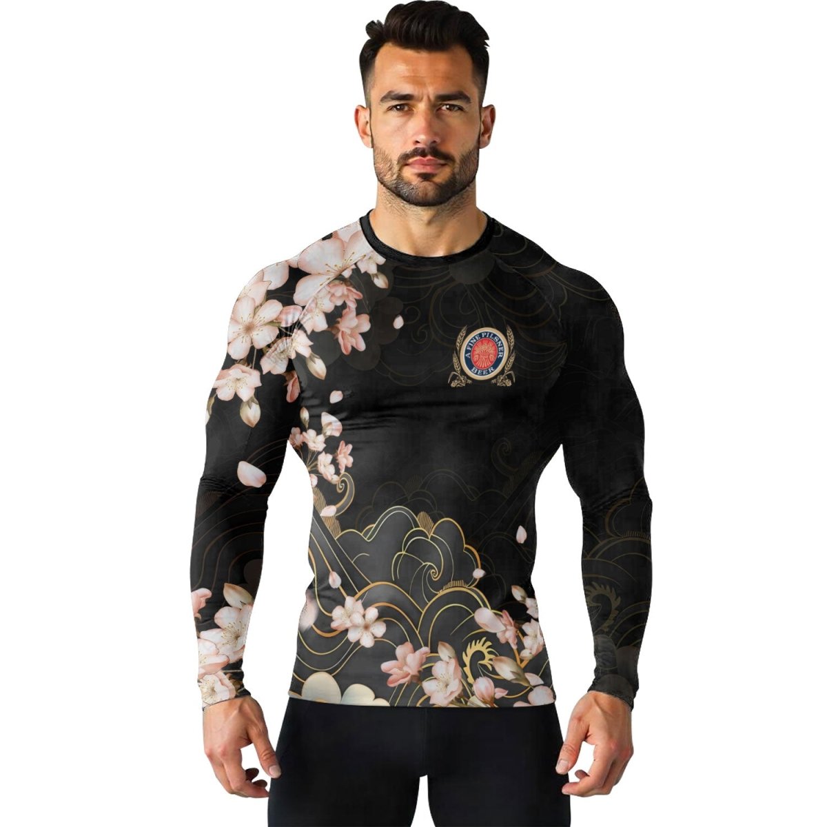 Miller Lite Blossom Rash Guard - VinoVogue.com