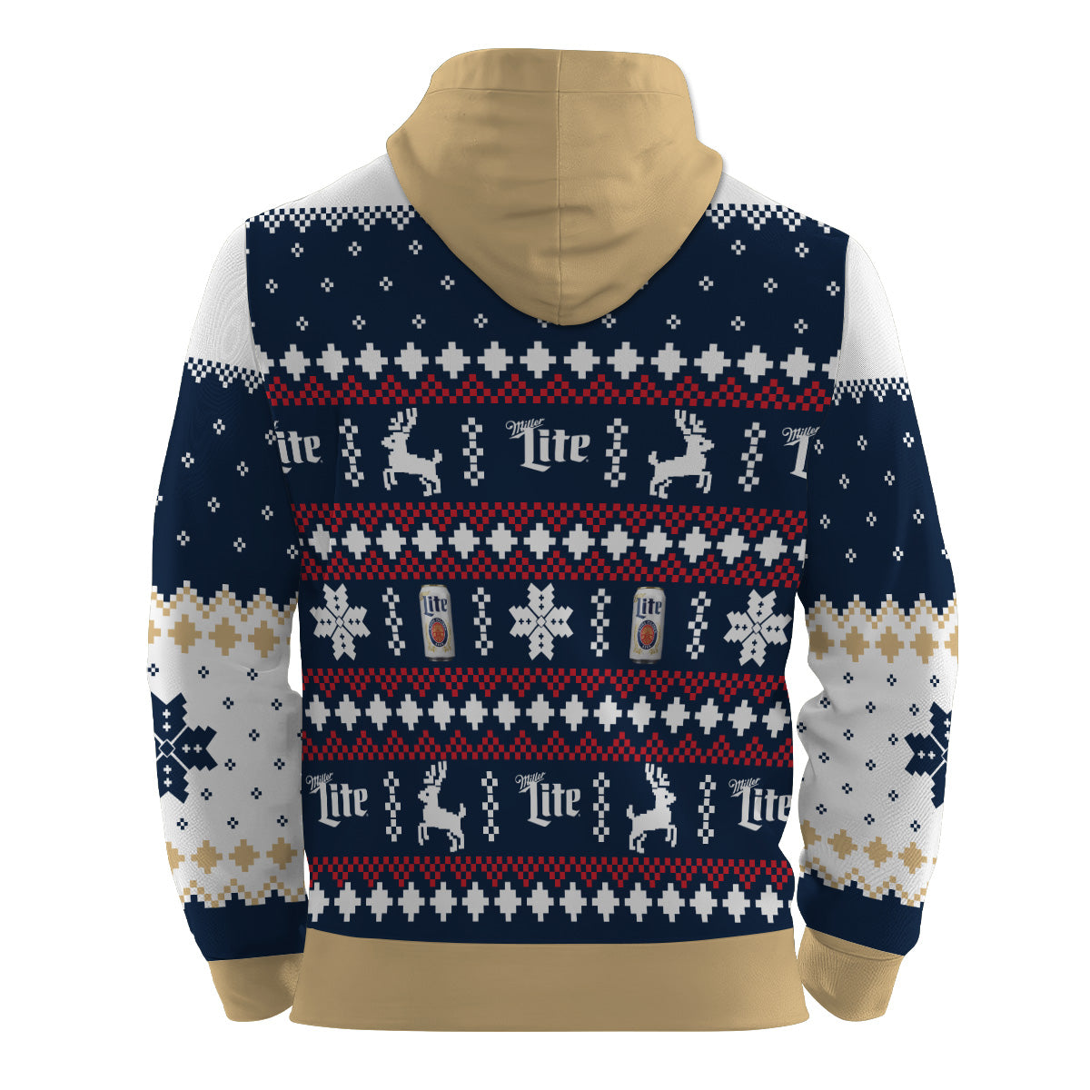 Miller Lite Christmas Crystal Ball Pullover & Zip Hoodie