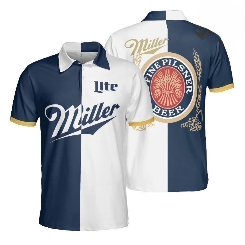 Miller Lite Original Polo Shirt - VinoVogue.com