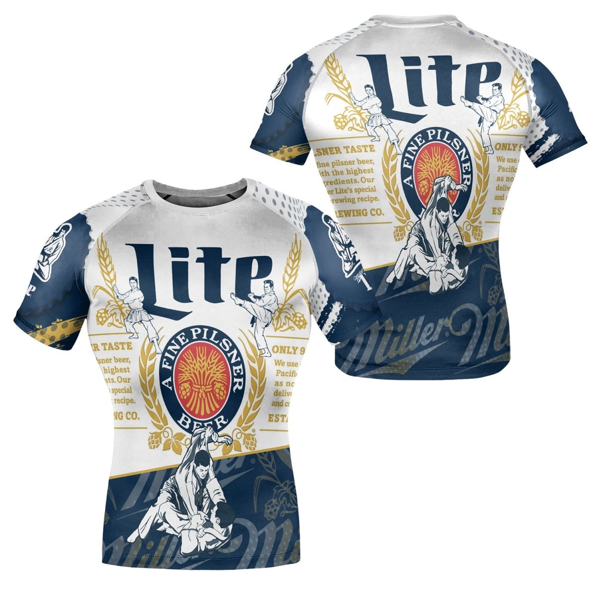 Miller Lite Rash Guard - VinoVogue.com