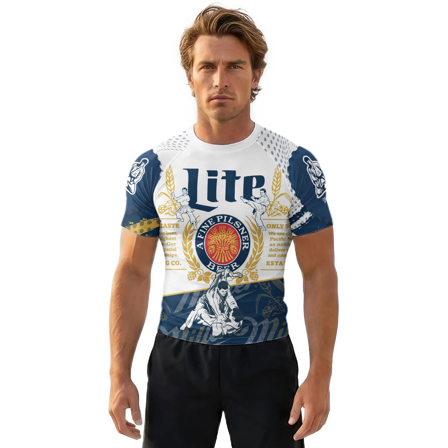 Miller Lite Rash Guard - VinoVogue.com