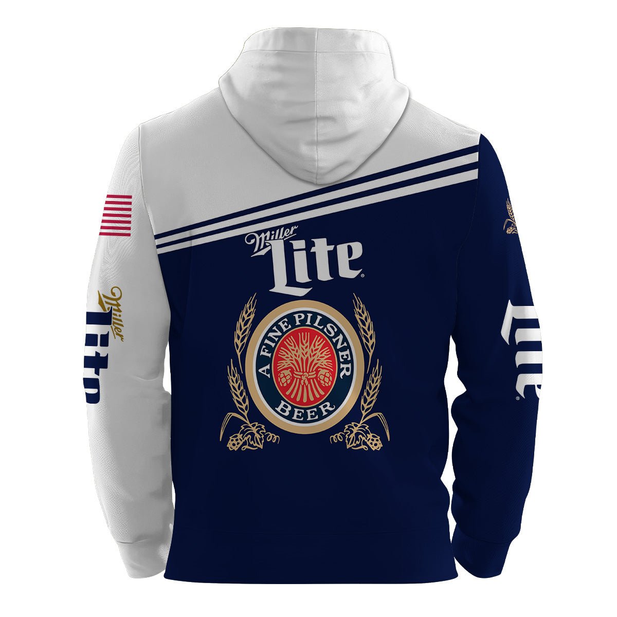 Miller Lite Time with Deadpool Hoodie & Zip Hoodie - VinoVogue.com